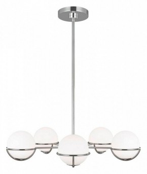 Люстра на штанге Feiss Apollo FE-APOLLO5-PN в Заречном - zarechnyy.mebel24.online | фото