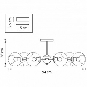 Люстра на штанге Lightstar Beta 785067 в Заречном - zarechnyy.mebel24.online | фото 8