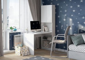 МАЙНД-01 Стол компьютерный (белое дерево) в Заречном - zarechnyy.mebel24.online | фото 1