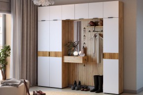 МЕБЕЛЬСОН К12 Прихожая (белое дерево) в Заречном - zarechnyy.mebel24.online | фото