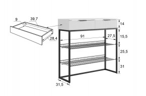 МЕБЕЛЬСОН К20 Прихожая в Заречном - zarechnyy.mebel24.online | фото 10