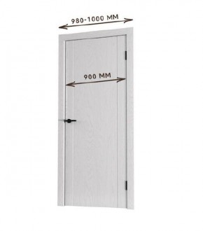 Межкомнатная дверь Bolivar Каньон браун (комплект) 900 в Заречном - zarechnyy.mebel24.online | фото