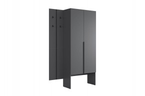 МЕРСИ Прихожая (модульная) графит в Заречном - zarechnyy.mebel24.online | фото 6