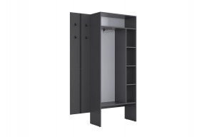 МЕРСИ Прихожая (модульная) графит в Заречном - zarechnyy.mebel24.online | фото 7