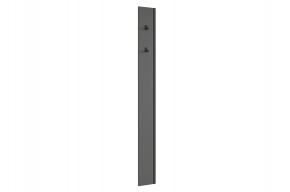 МЕРСИ Вешалка 1 (графит) в Заречном - zarechnyy.mebel24.online | фото