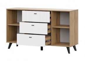 МИЛАН Детская (Дуб Золотой/Белый матовый) в Заречном - zarechnyy.mebel24.online | фото 17