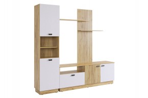 МОДИ К1 Гостиная (белое дерево) в Заречном - zarechnyy.mebel24.online | фото 6