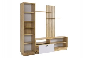 МОДИ К1 Гостиная (белое дерево) в Заречном - zarechnyy.mebel24.online | фото 7