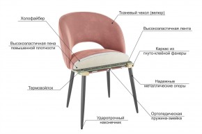 МОЛИ Набор стульев (2 шт) в Заречном - zarechnyy.mebel24.online | фото 3