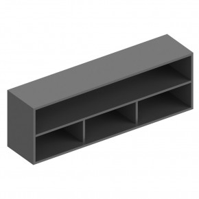 МОНИКА Полка настенная открытая в Заречном - zarechnyy.mebel24.online | фото 2