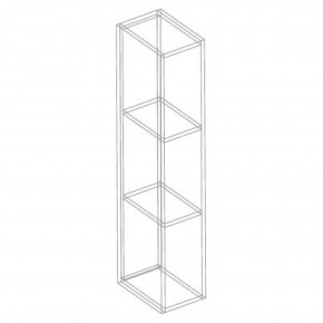 МОНИКА Стеллаж малый в Заречном - zarechnyy.mebel24.online | фото 3