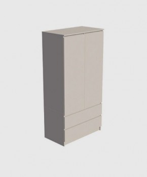 МОРИ МШ 900.1 Шкаф с 2-мя дв. и 2-мя ящ. (Сатин) в Заречном - zarechnyy.mebel24.online | фото 2