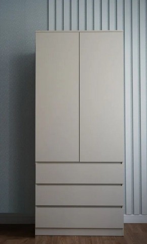 МОРИ МШ 900.2 Шкаф с 2-мя дв. и 3-мя ящ. ВЫСОКИЙ (Сатин) в Заречном - zarechnyy.mebel24.online | фото 1