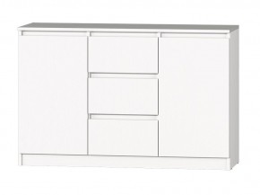 МС "Хилтон" Комод №4 1200 (белый текстурный) в Заречном - zarechnyy.mebel24.online | фото 2