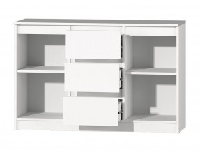 МС "Хилтон" Комод №4 1200 (белый текстурный) в Заречном - zarechnyy.mebel24.online | фото 3