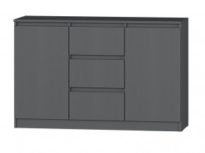 МС "Хилтон" Комод №4 1200 (графит) в Заречном - zarechnyy.mebel24.online | фото 2