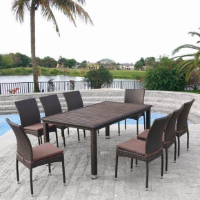 Набор уличный T347/Y380A-W53 Brown 8PCS в Заречном - zarechnyy.mebel24.online | фото 2