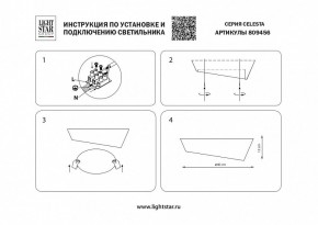 Накладной светильник Lightstar Celesta 809456 в Заречном - zarechnyy.mebel24.online | фото 4