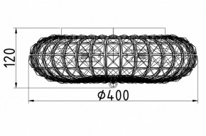 Накладной светильник Maytoni Broche DIA902-04-N в Заречном - zarechnyy.mebel24.online | фото 2