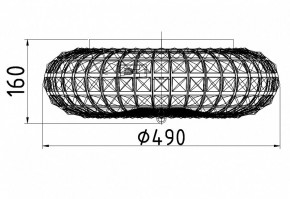 Накладной светильник Maytoni Broche DIA902-06-N в Заречном - zarechnyy.mebel24.online | фото 3
