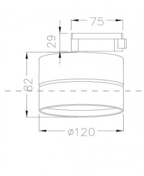 Накладной светильник Maytoni ONDA TR007-1-18W3K-B в Заречном - zarechnyy.mebel24.online | фото 4