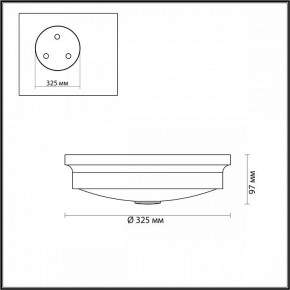 Накладной светильник Odeon Light Marsei 4825/3C в Заречном - zarechnyy.mebel24.online | фото 4