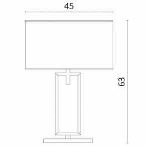 Настольная лампа декоративная Divinare Porta 5933/01 TL-1 в Заречном - zarechnyy.mebel24.online | фото 3