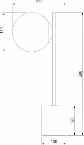 Настольная лампа декоративная Eurosvet Marbella 01157/1 латунь в Заречном - zarechnyy.mebel24.online | фото 3