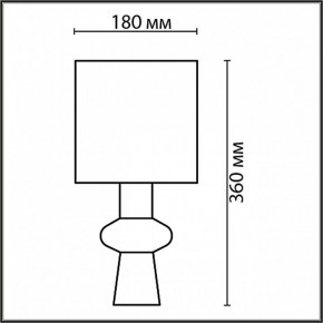 Настольная лампа декоративная Lumion Segi 8129/1Т в Заречном - zarechnyy.mebel24.online | фото 4