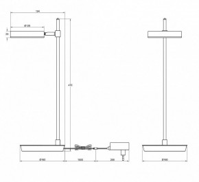 Настольная лампа декоративная Maytoni Fad MOD070TL-L8W3K в Заречном - zarechnyy.mebel24.online | фото 3
