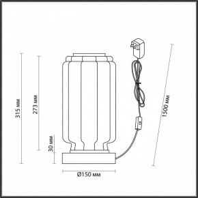 Настольная лампа декоративная Odeon Light Jam 5409/10TL в Заречном - zarechnyy.mebel24.online | фото 4