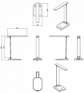 Настольная лампа офисная Arte Lamp London A5124LT-1BK в Заречном - zarechnyy.mebel24.online | фото 2