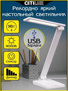 Настольная лампа офисная Citilux Ньютон CL803080 в Заречном - zarechnyy.mebel24.online | фото 2