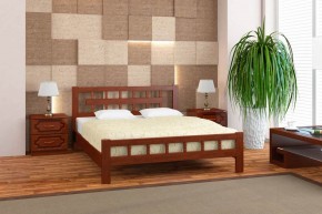 НАТАЛИ-5 Кровать из массива (Орех) в Заречном - zarechnyy.mebel24.online | фото