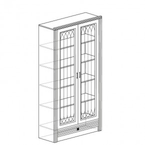 ОРЛЕАН Гостиная (модульная) серый в Заречном - zarechnyy.mebel24.online | фото 3