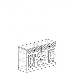 ОРЛЕАН Гостиная (модульная) серый в Заречном - zarechnyy.mebel24.online | фото 9