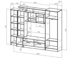 ОСКАР Гостиная (ЯШТ/ЯШС) в Заречном - zarechnyy.mebel24.online | фото 2