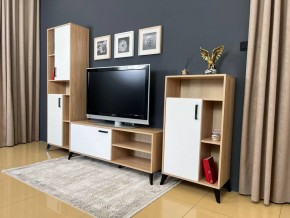ОСКАР TRIO Гостиная (дуб золотой/белый) в Заречном - zarechnyy.mebel24.online | фото 3