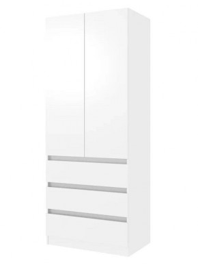 ПАРУС Шкаф 2-х ств. 800 (белый) в Заречном - zarechnyy.mebel24.online | фото