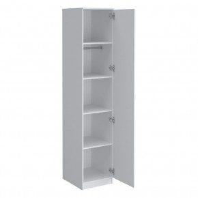 Пенал 450 Париж (Белый тиснение) в Заречном - zarechnyy.mebel24.online | фото 2