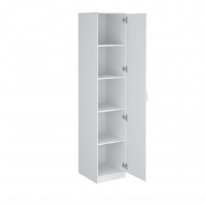 Пенал 450 Париж (Белый тиснение) в Заречном - zarechnyy.mebel24.online | фото 3