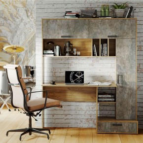 Письменный стол Техно (крафт/бетон) в Заречном - zarechnyy.mebel24.online | фото 3