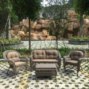 Плетеный комплект для отдыха LV-520BB Beige/Beige в Заречном - zarechnyy.mebel24.online | фото 3