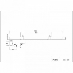Подсветка для картины Favourite Cuero 4111-1W в Заречном - zarechnyy.mebel24.online | фото 3