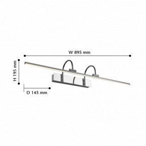 Подсветка для картины Favourite Strenuus 2431-3W в Заречном - zarechnyy.mebel24.online | фото 2
