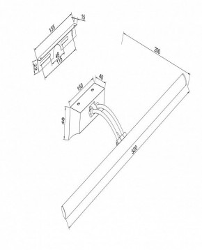 Подсветка для картины Maytoni Fino MIR003WL-L12CH в Заречном - zarechnyy.mebel24.online | фото 4