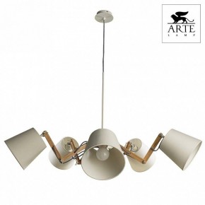 Подвесная люстра Arte Lamp Pinocchio A5700LM-5WH в Заречном - zarechnyy.mebel24.online | фото 3