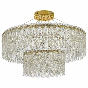 Подвесная люстра Arti Lampadari Ovindoli Gold Ovindoli L 1.5.80+40.100 G в Заречном - zarechnyy.mebel24.online | фото 2