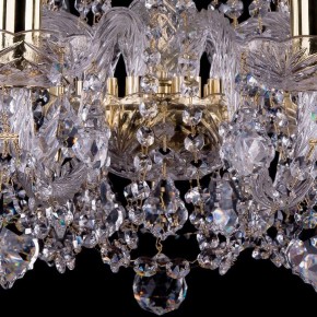 Подвесная люстра Bohemia Ivele Crystal 1402 1402/10/240/G/Leafs в Заречном - zarechnyy.mebel24.online | фото 5