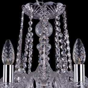 Подвесная люстра Bohemia Ivele Crystal 1402 1402/10/240/Ni/Balls в Заречном - zarechnyy.mebel24.online | фото 4